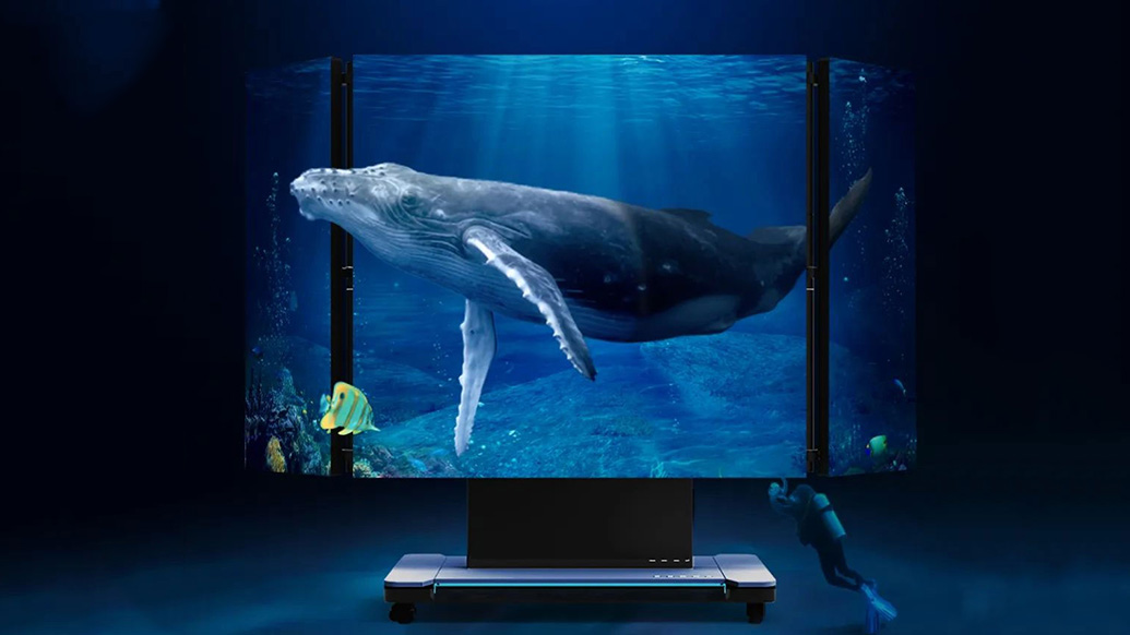  一图读懂赋航135"升降折叠一体机